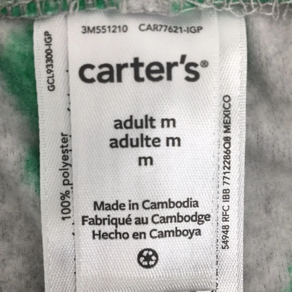 Carters Fleece Christmas Tree Pj Pants Various Sizes Each NEW With Tags